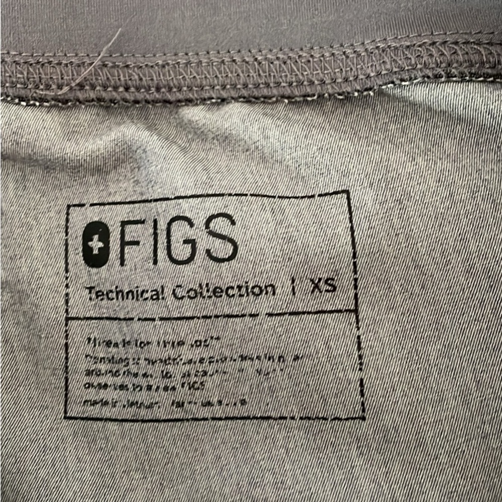 Figs Livingston basic scrub pants. Graphite. - Picture 3 of 3